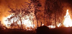 Groźny pożar w Kalonce (11 lipca 2023)